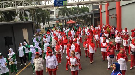 Lknu Gelar Senam Jantung Sehat Sambut Hari Santri Nasional