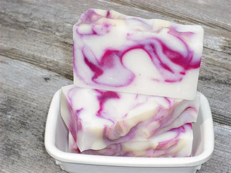 Blackberry Vanilla Soap Handmade Soap Cold Process Soap Etsy