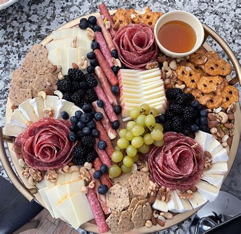 Charcuterie Board Salami Flowers Food Displays Charcuterie Inspiration Food Carving