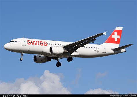 HB IJH Airbus A320 214 Swiss John Fitzpatrick JetPhotos