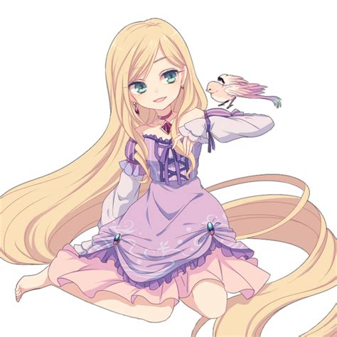 Anime Rapunzel Render By Natsi90 On Deviantart