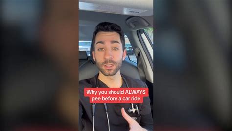 Health Expert Shares Chilling Reason You Should Always Pee Before Car