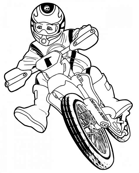 Moto A Imprimer Beau Galerie Coloriage Moto Cross Motocross à Imprimer