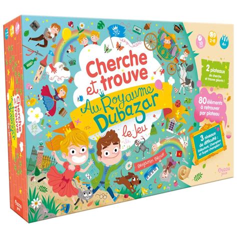 Jeu de société Auzou Cherche et trouve au Royaume Dubazar Jeux