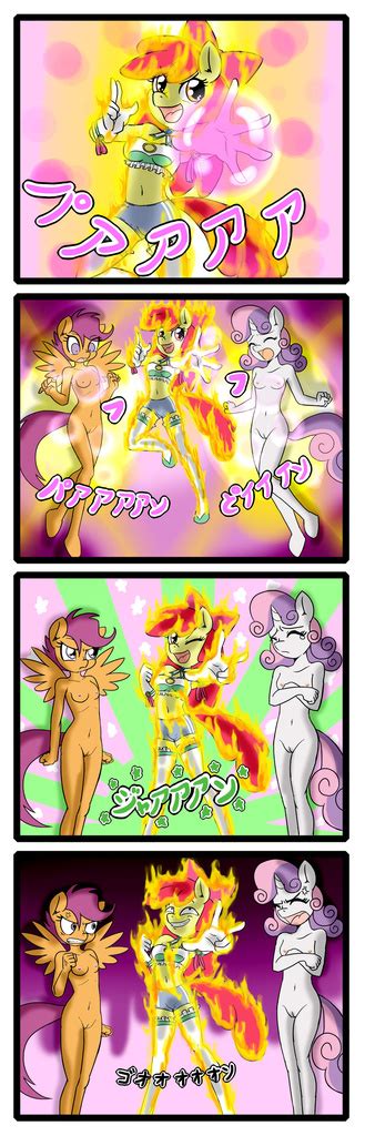 930661 Explicit Artist Anibaruthecat Apple Bloom Scootaloo