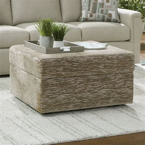 Craftmaster 739050 739002s Bop 07 Contemporary Storage Ottoman With