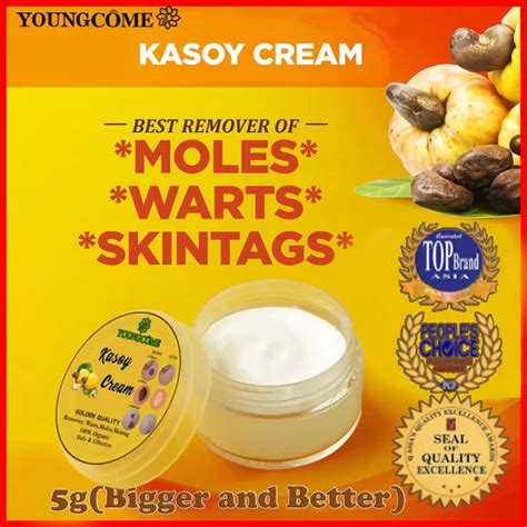 100 Effective Organic Authentic Kasoy Cream Warts Remover Original