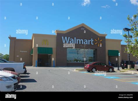 Walmart store, USA - food supermarket or superstore Haymarket Stock ...