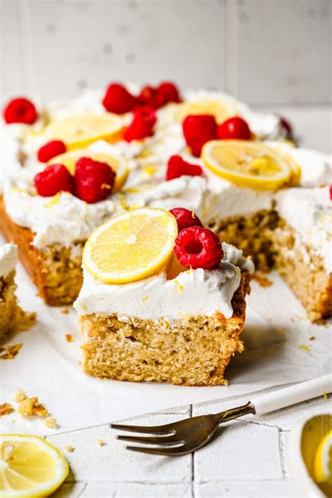 Vegan Lemon Cake - Crowded Kitchen