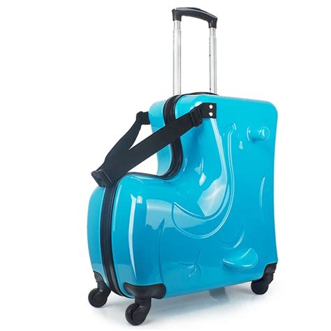 BeaSumore Fashion Cute Kids Trolley Suitcases On Wheels Children Carry On Spinner Rolling ...