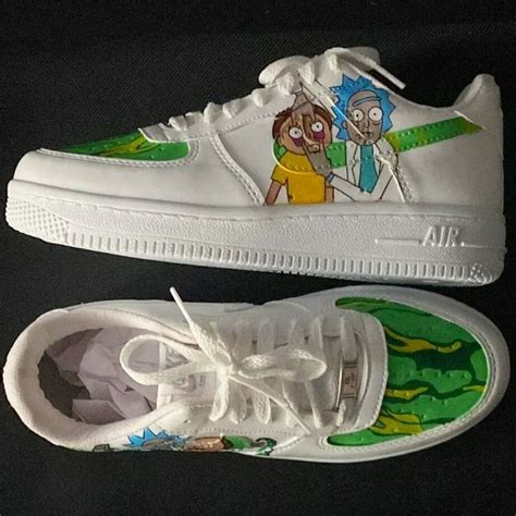 Rick And Morty Air Force Custom Daniel Customs