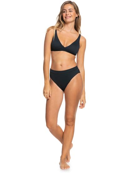 Roxy Love The Oceana Rib V Bikini Set For Women Roxy