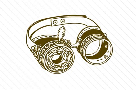 Steampunk Googles Svg Cut File By Creative Fabrica Crafts Creative