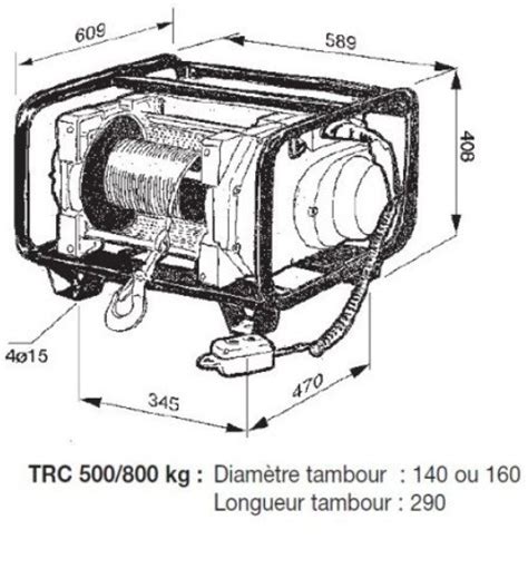 Treuil Lectrique C Ble Compact Trc V Monophas Et V Triphas