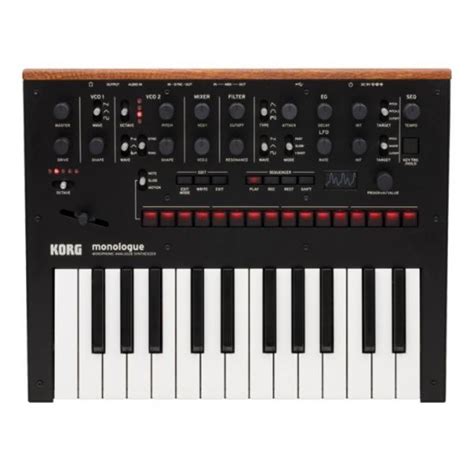 Korg Monologue Black Synthesizer