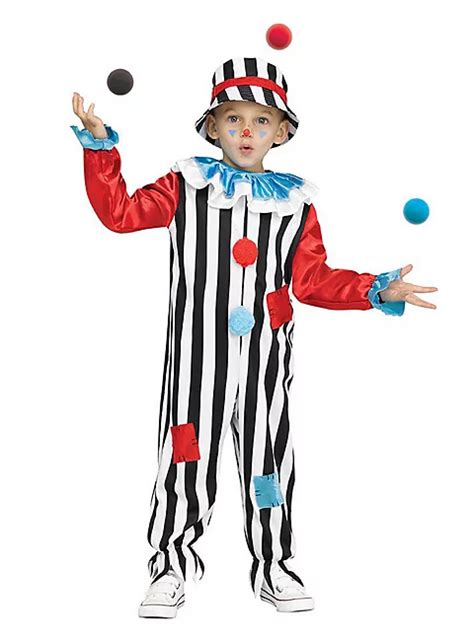 Karneval Clown Kostüm für Kinder maskworld