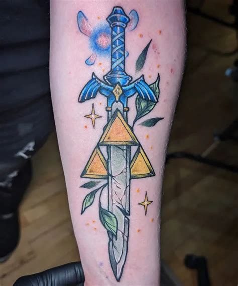 Share 70+ zelda master sword tattoo best - in.coedo.com.vn