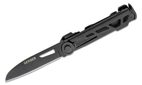 Gerber Armbar Scout Multi Function Folding Knife 2 5 Black Plain Blade