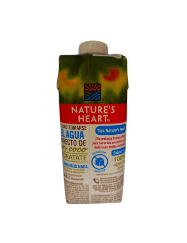 Bebida De Coco Nature S Heart Sin Azucar 330 Ml