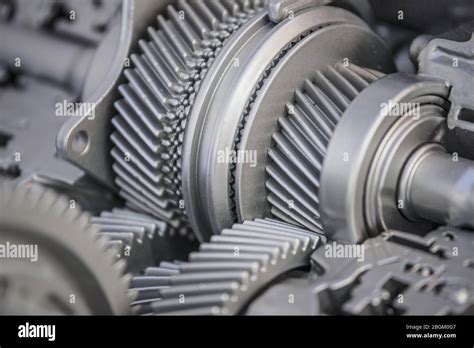 details of New Machine Gears Stock Photo - Alamy