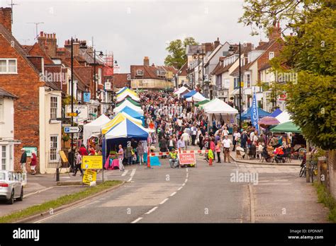 Alresford watercress festival, New Alresford, Hampshire, England ...