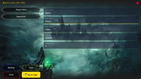 Hogwarts Legacy Save Editor Hogwarts Legacy Mod