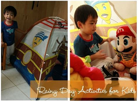 Rain, Rain Won’t Go Away! {Rainy day activities for kids!}