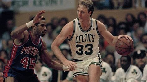 On This Day In History Larry Bird Grabs Isiah Thomas Pass Newzmole