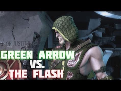 INJUSTICE VERSUS THE FLASH Vs GREEN ARROW YouTube