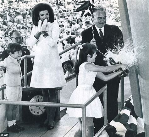 Caroline Kennedy Helps Launch Second USS John F Kennedy Her Brother