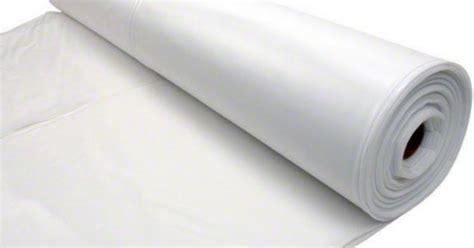 White Plastic Sheeting Mil White Polyethylene Sheeting