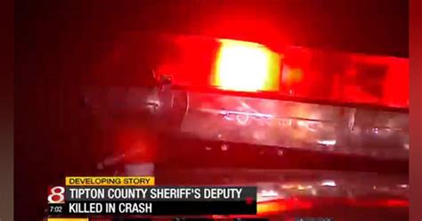 Indiana Sheriffs Deputy Killed In Crash Officer