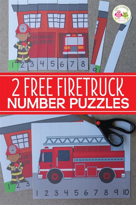 Do You Want 2 Fun Free Fire Truck Printables Fire Truck Activities