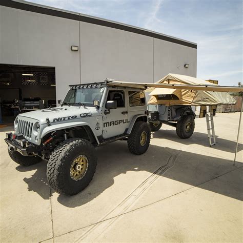 2 Door Magpul Jeep Jk With Custom Trailer Vehicle Breakdown — Casey