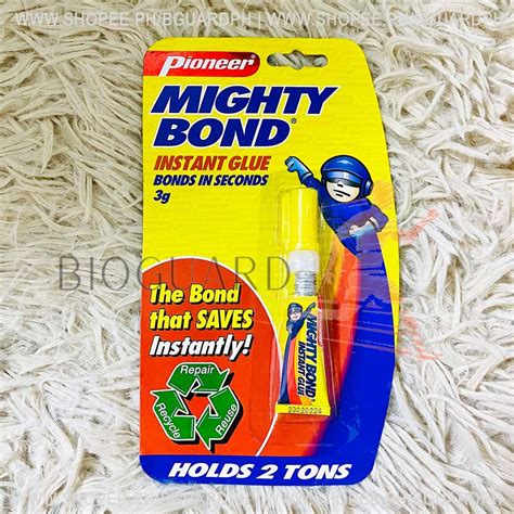 Authentic Pioneer Brand Mighty Bond Original Instant Glue G