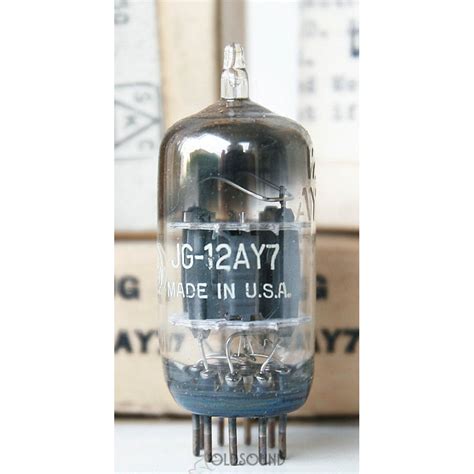 12AY7 GENERAL ELECTRIC 6072A CV3650 VALVE DOUBLE TRIODE NOS NIB