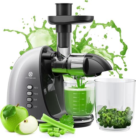 BPA-Free Cold Press Juicer Machine: Easy Clean, High Yield, Quiet Motor ...