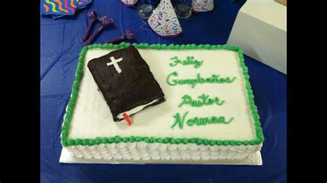 happy birthday pastor cake - Hyo Morrill