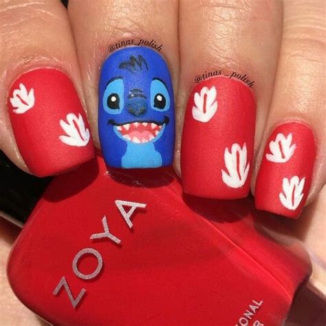 Stitch Disney Acrylic Nails Disney Nails Nail Art Disney