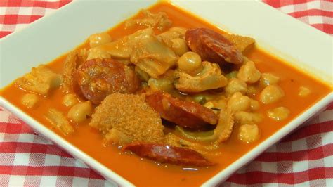 Callos con garbanzos receta fácil y tradicional YouTube