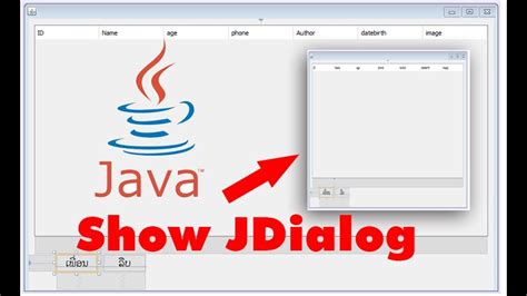 How To Call Jdialog In Java Netbeans Youtube