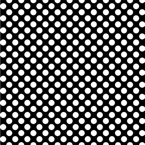 Printed HTV Black and White Polka Dots Print 12" x 15" Sheet