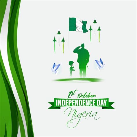 Premium Vector Vector Illustration For Nigeria Independence Day