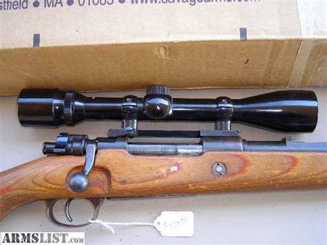 ARMSLIST - For Sale: Mauser 98 8 mm with scope