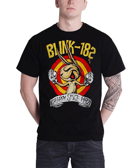 Blink 182 T Shirt California Album Smiley Face Band Logo New Official Mens Ebay