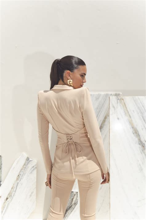 Blazer Analice Nude Voga Brand