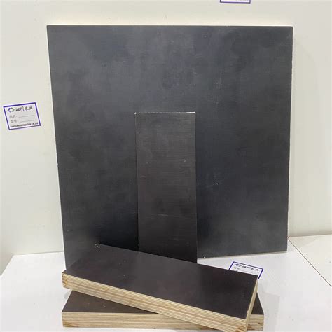 18 Mm Construction Shuttering Board Phenolic Plywoods Black Concrete