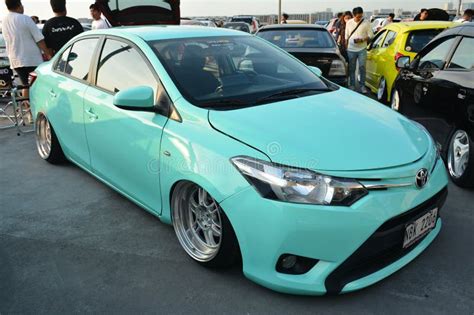 Toyota Vios At Sneaky Mods Car Meet In Paranaque Philippines Editorial