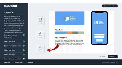 HubSpot's Free Web Design Color Palette Generator Tool