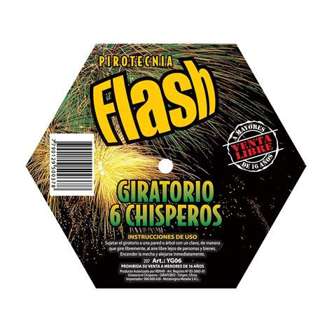 Productos Pirotecnia Flash